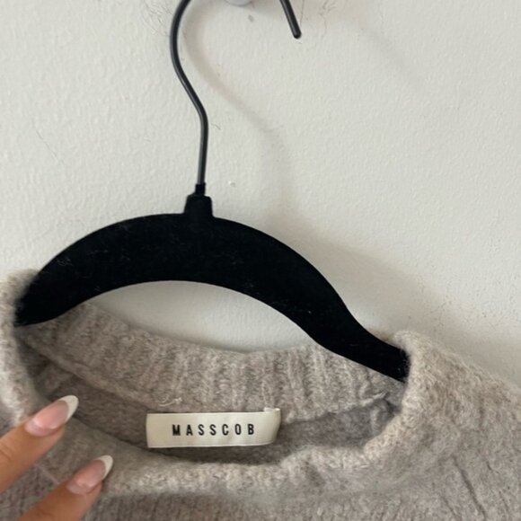 Masscob Cozy Beige Women's Sweater - Picture 3 of 6